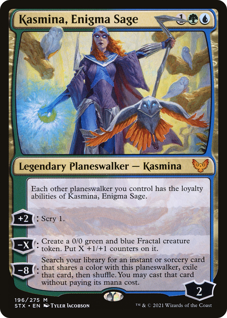 Kasmina, Enigma Sage (STX-196) - Strixhaven: School of Mages Foil