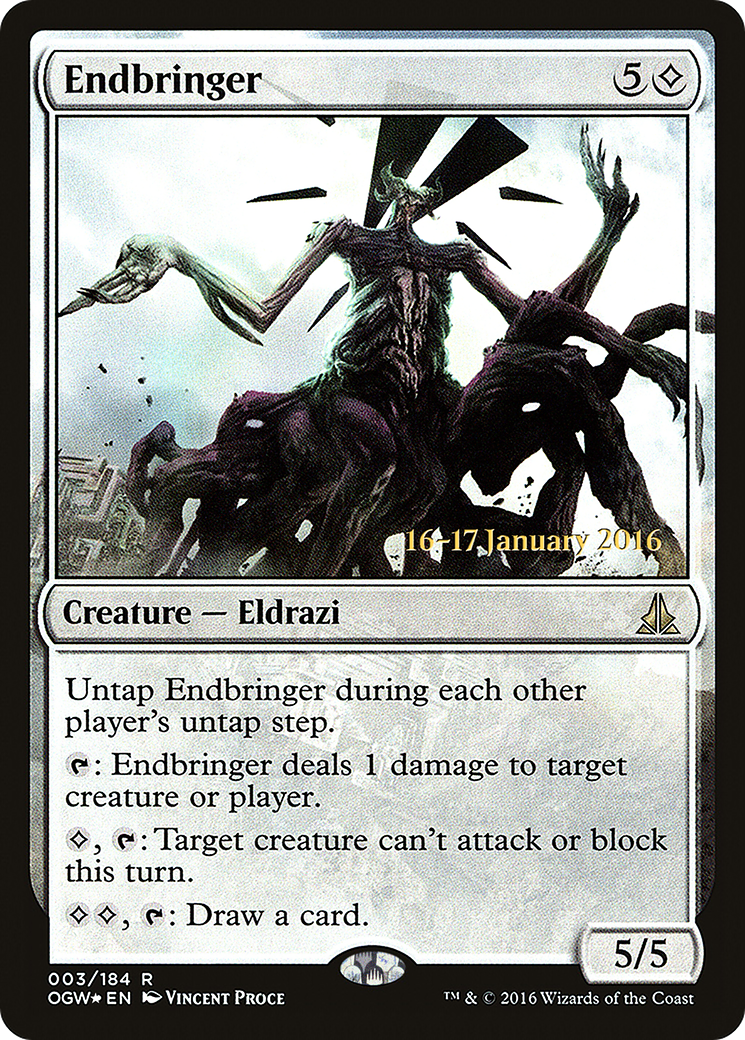 Endbringer (PRE-003) - Oath of the Gatewatch Promos Foil