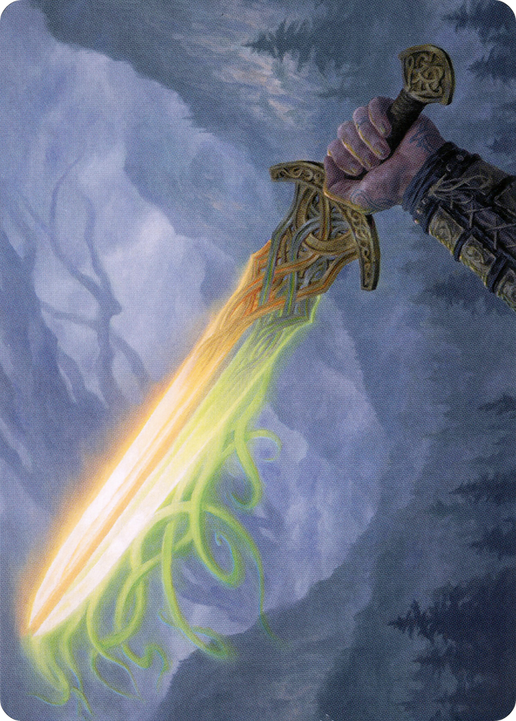 Sword of Hearth and Home // Sword of Hearth and Home (AMH2-064) - Modern Horizons 2 Art Series (Borderless) Foil