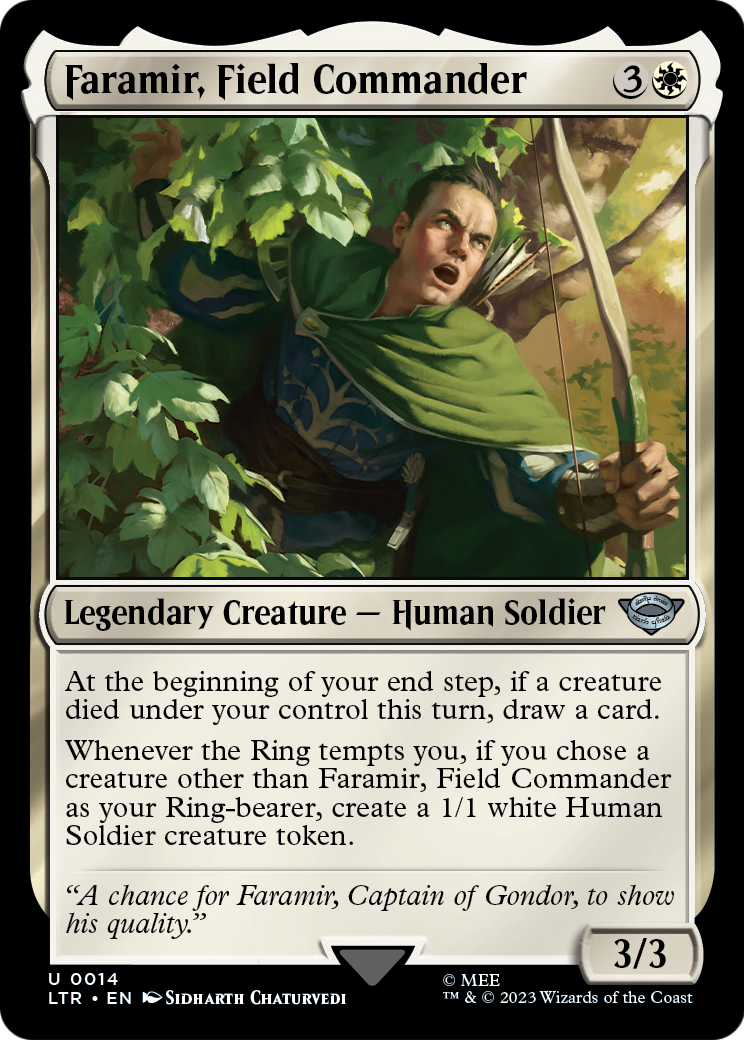 Faramir, Field Commander (LTR-014) - The Lord of the Rings: Tales of Middle-earth