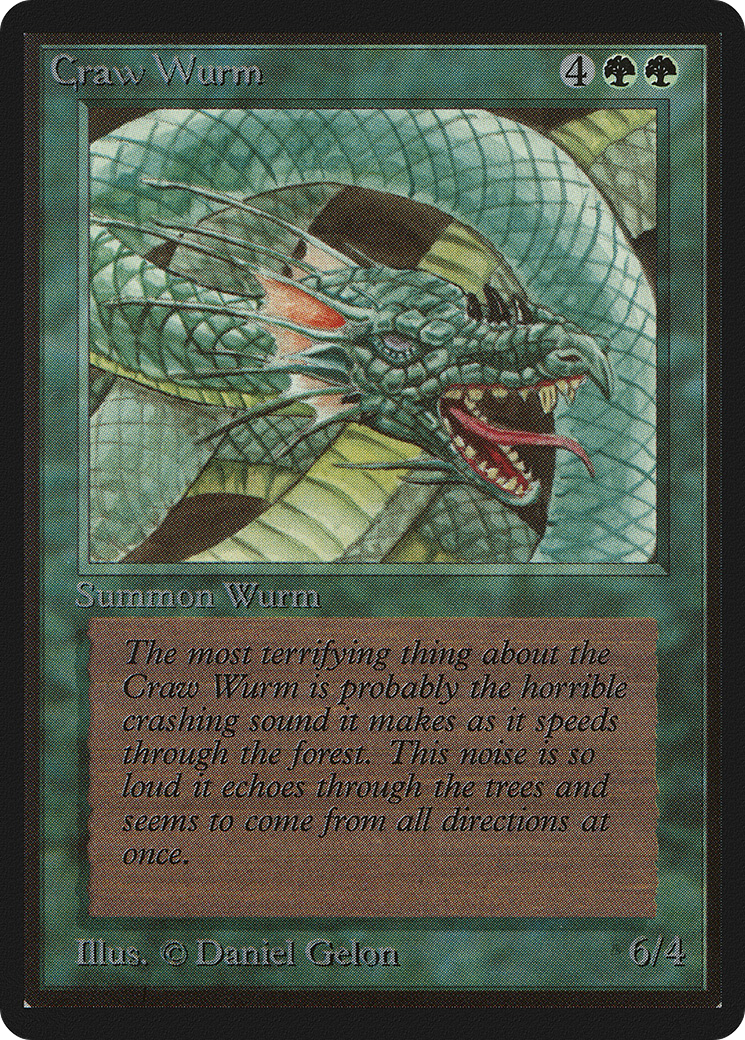 Craw Wurm (LEB-) - Limited Edition Beta