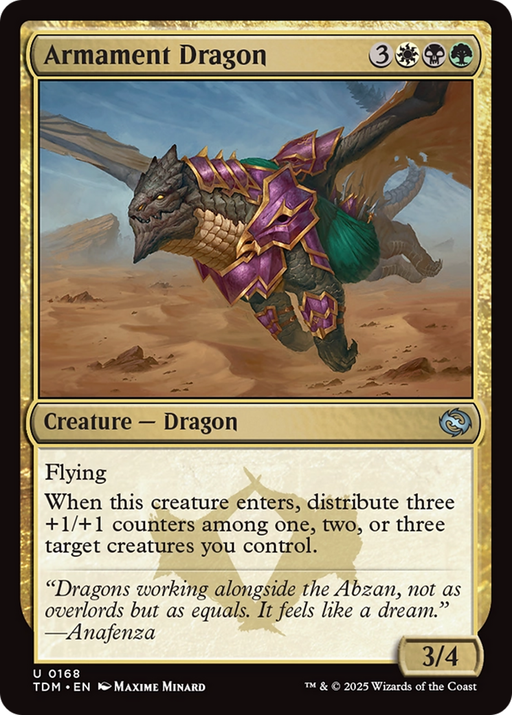 Armament Dragon [Tarkir: Dragonstorm]