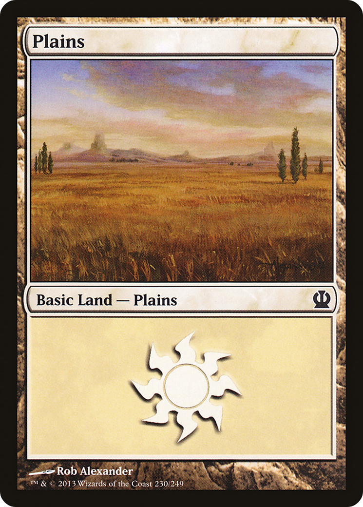 Plains (230) (THS-230) - Theros