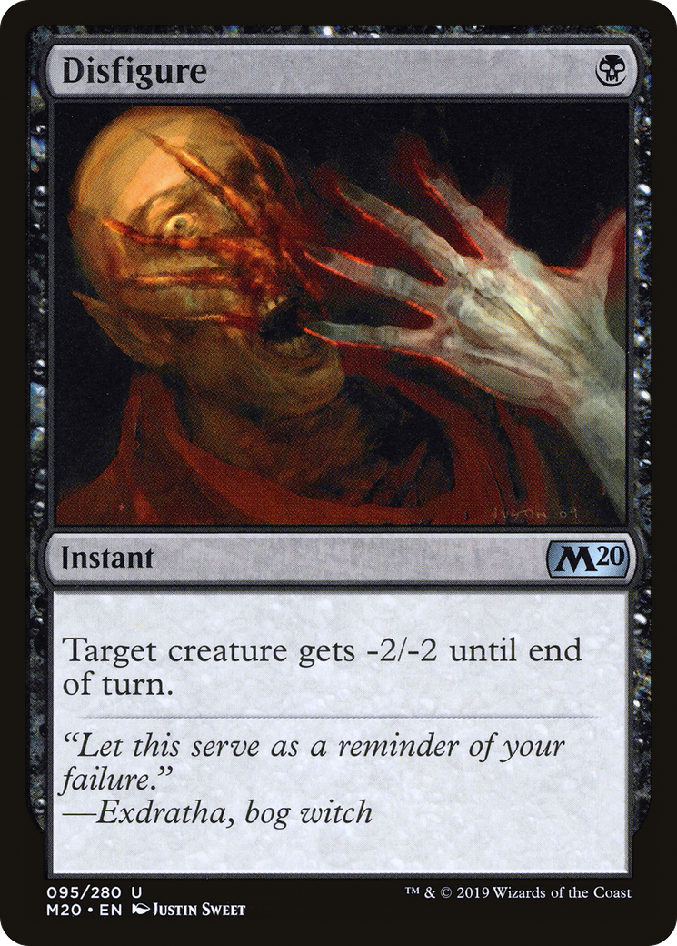 Disfigure (M20-095) - Core Set 2020