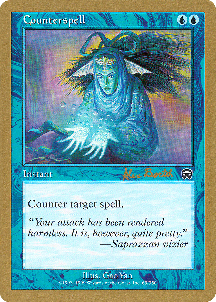 Counterspell - 2001 Alex Borteh (MMQ) (WCD-) - World Championship Decks 2001
