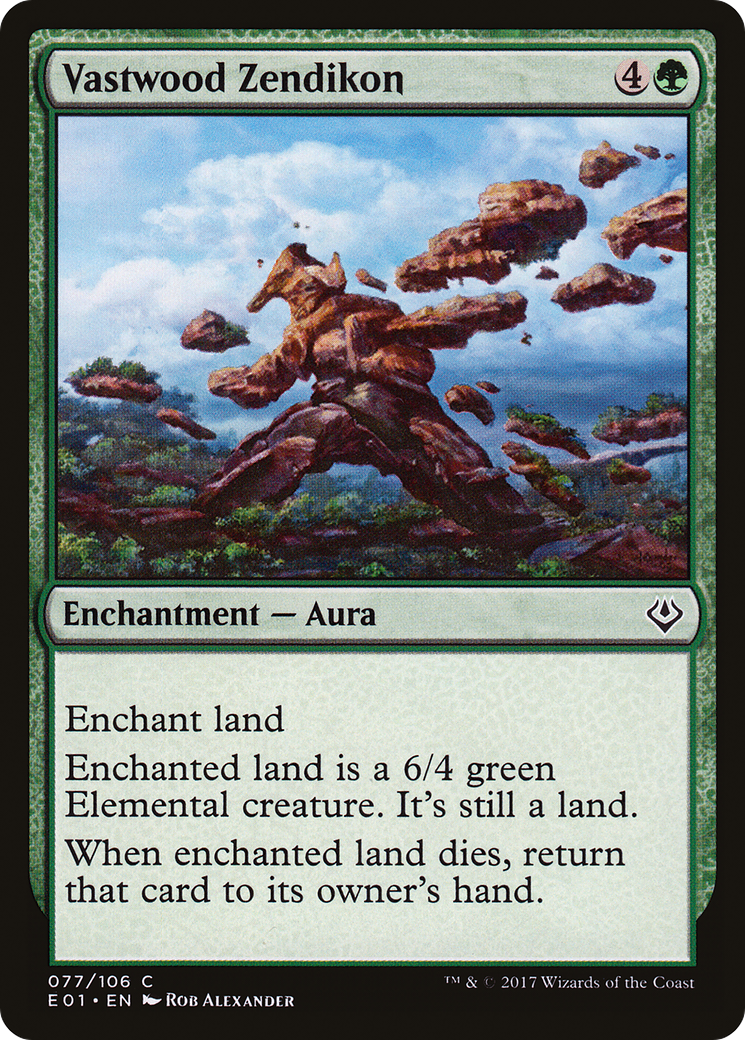 Vastwood Zendikon (AC2-077) - Archenemy: Nicol Bolas