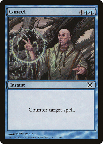 Cancel (10E-071) - Tenth Edition Foil
