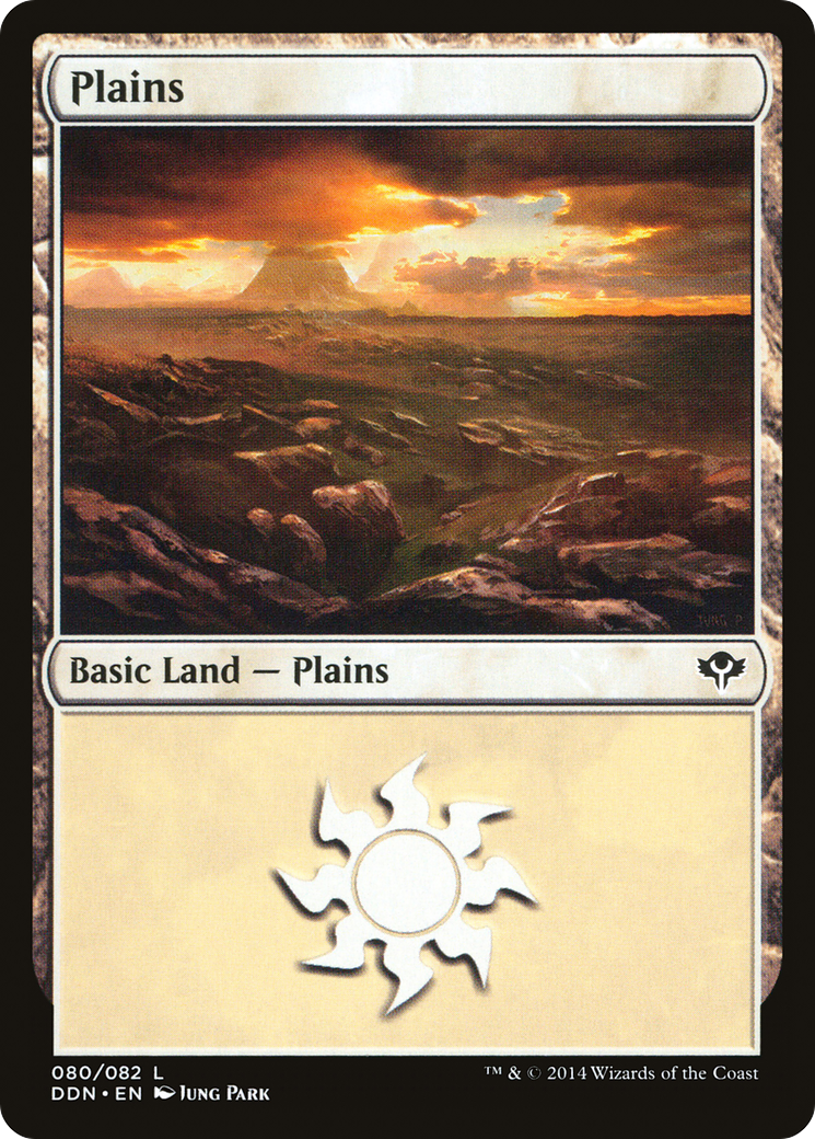 Plains (080) (DDN-080) - Duel Decks: Speed vs. Cunning