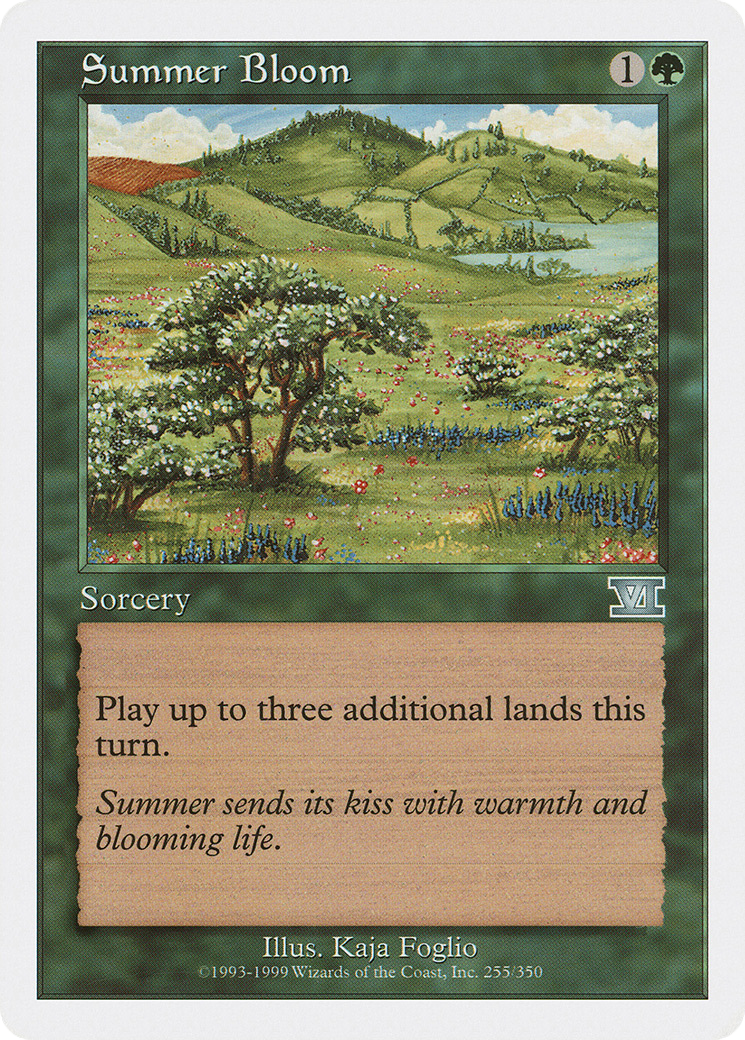 Summer Bloom (6ED-255) - Classic Sixth Edition