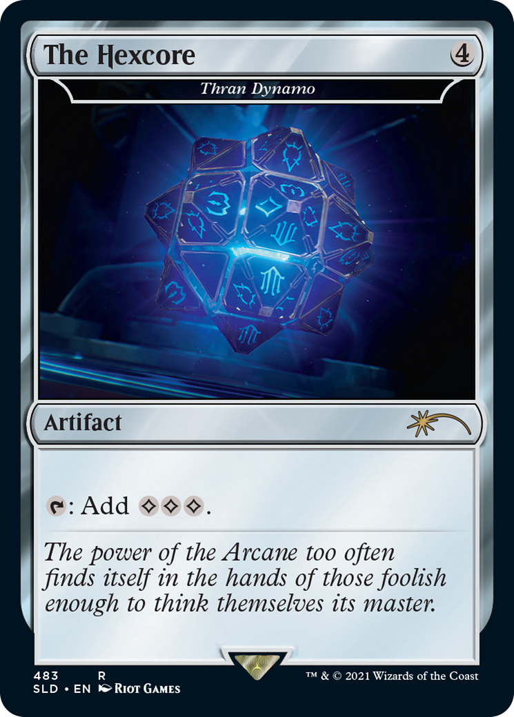 The Hexcore - Thran Dynamo (SLD-483) - Secret Lair Drop / The Hexcore Foil