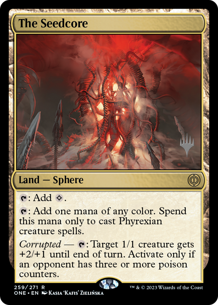 The Seedcore (PPONE-259) - Phyrexia: All Will Be One Promos