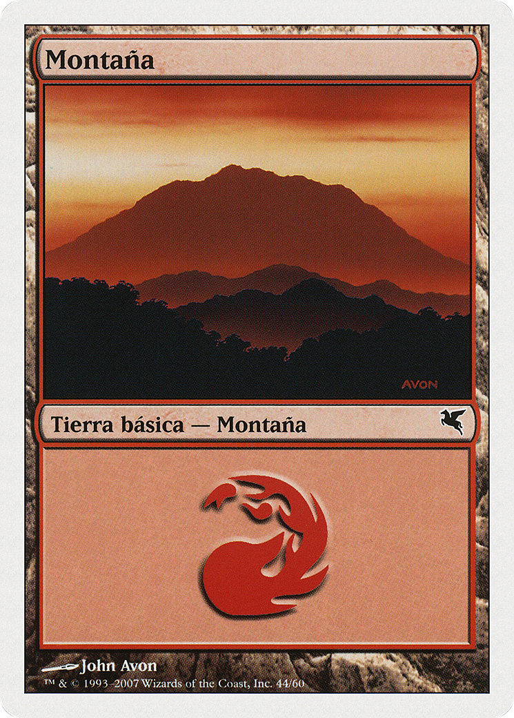 Mountain (Italian) - "Montagna" (I44) (PSAL-I44) - Salvat 2005