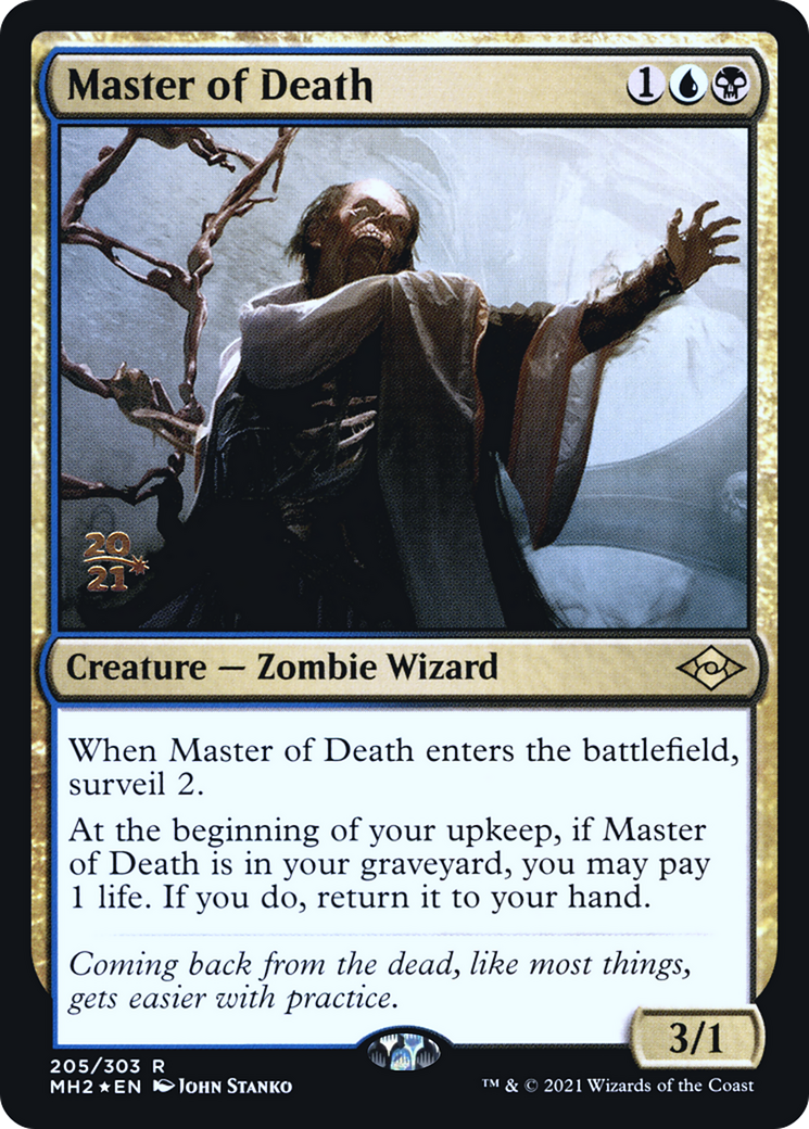 Master of Death (PRE-205) - Modern Horizons 2 Promos Foil