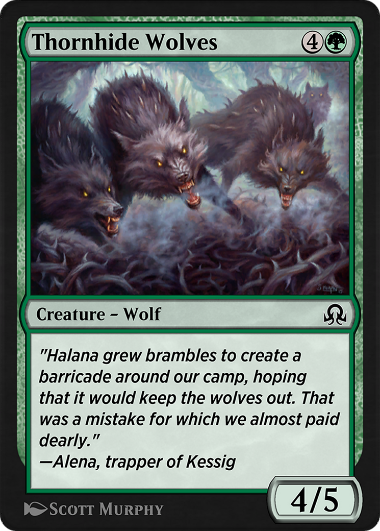 Thornhide Wolves (SIR-218) - Shadows over Innistrad Remastered