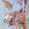 Glarb, Calamity's Augur // Glarb, Calamity's Augur (ABLB-040) - Bloomburrow Art Series (Borderless) Foil