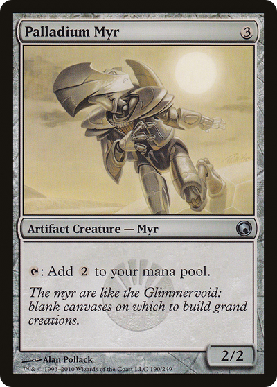 Palladium Myr (SOM-190) - Scars of Mirrodin