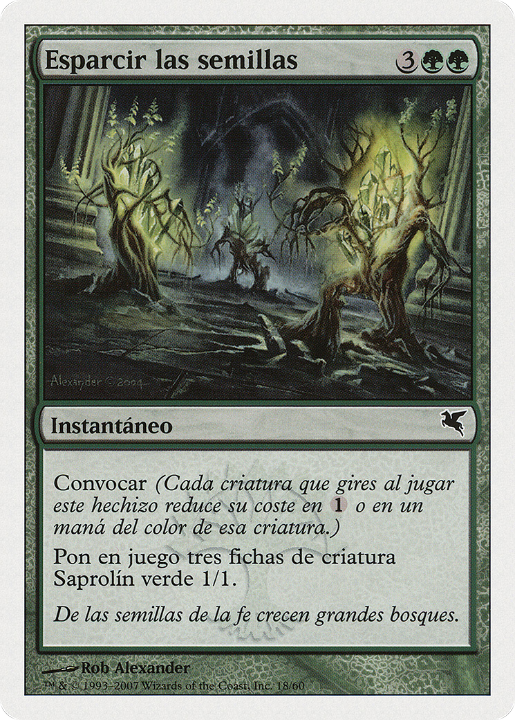 Scatter the Seeds (Spanish) - "Esparcir las semillas" (PSAL-J18) - Salvat 2005
