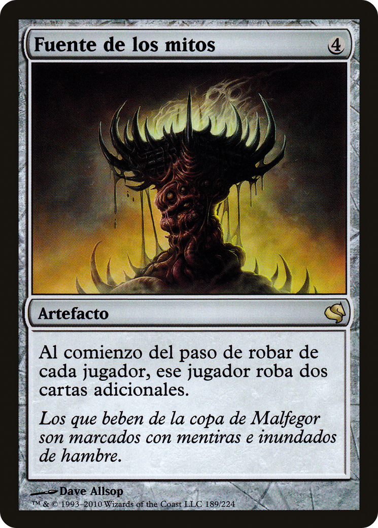 Font of Mythos (Spanish) - "Fuente de los mitos" (PS11-189) - Salvat 2011