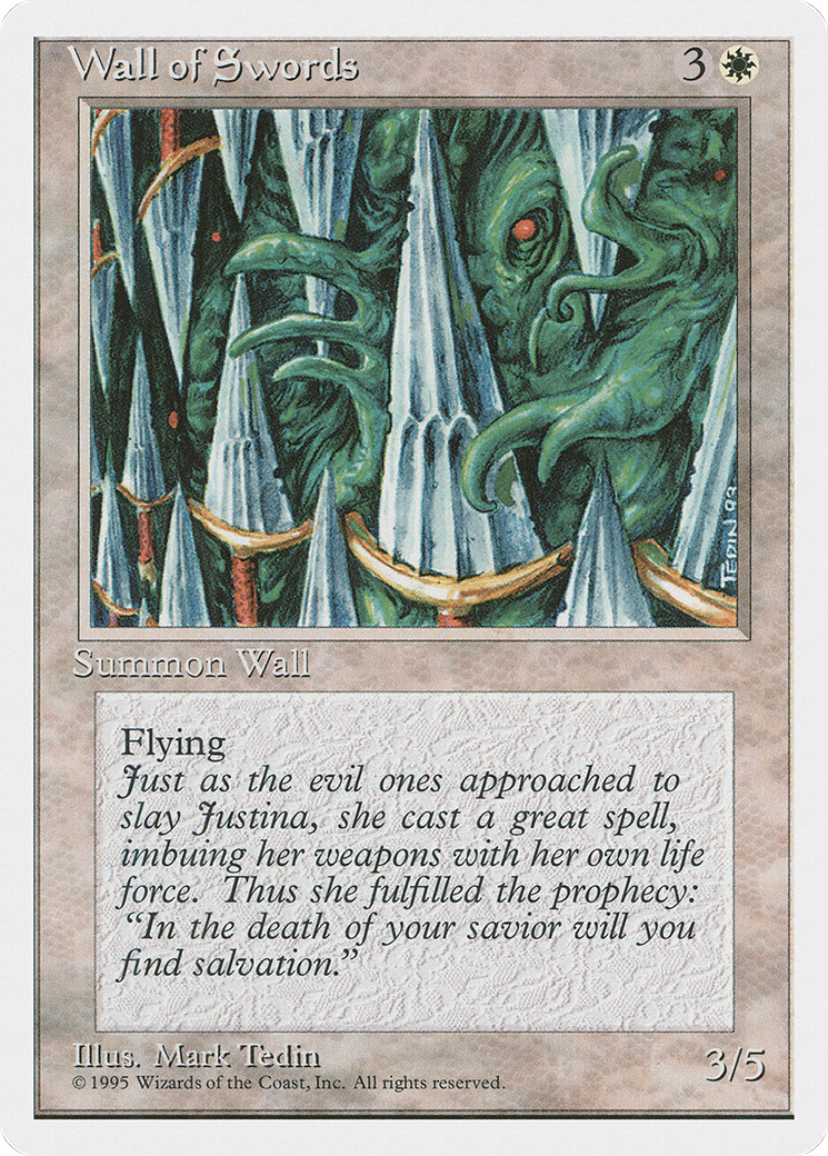 Wall of Swords (4ED-) - Fourth Edition