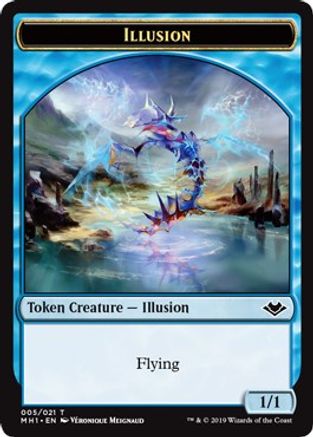 Illusion Token (MH1-005) - Modern Horizons Foil