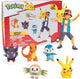 Pokémon Battle Figure: Battle Ready Battle Figure Multi Pack (Charmander, Rowlet, Zorua, Piplup, Ash & Pikachu Mini Figures)