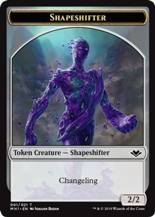 Shapeshifter // Bear Double-Sided Token (MH1-1 // 11) - Modern Horizons