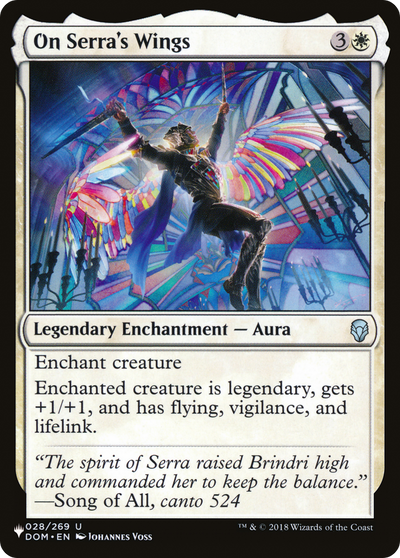 On Serra's Wings [The List]