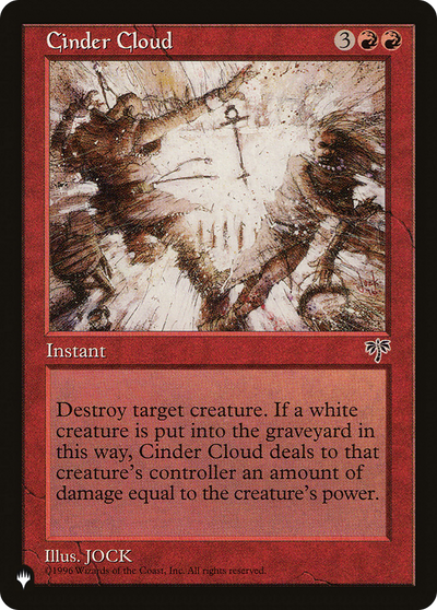 Cinder Cloud (LIST-) - The List