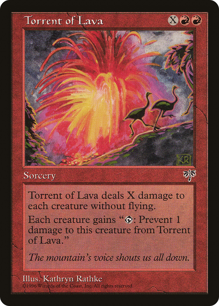 Torrent of Lava (MIR-) - Mirage