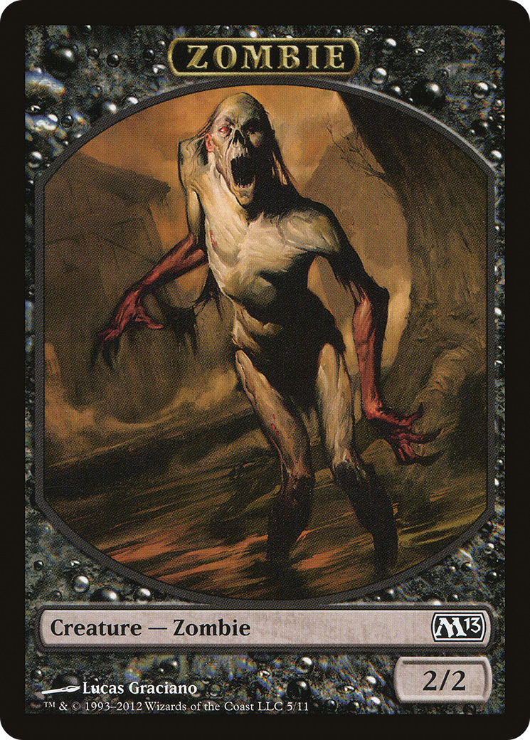Zombie Token (M13-005) - Magic 2013 Tokens