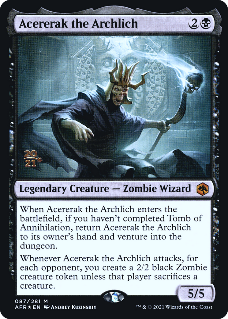 Acererak the Archlich (PRE-087) - Adventures in the Forgotten Realms Promos Foil