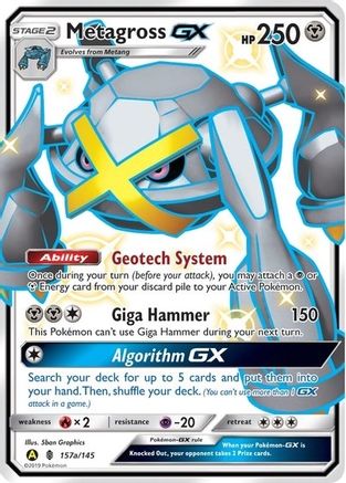 Metagross GX (157a/145) [Alternate Art Promos]