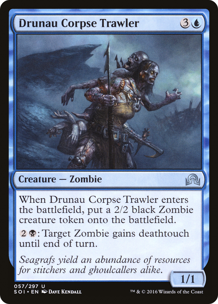 Drunau Corpse Trawler (SOI-057) - Shadows over Innistrad Foil