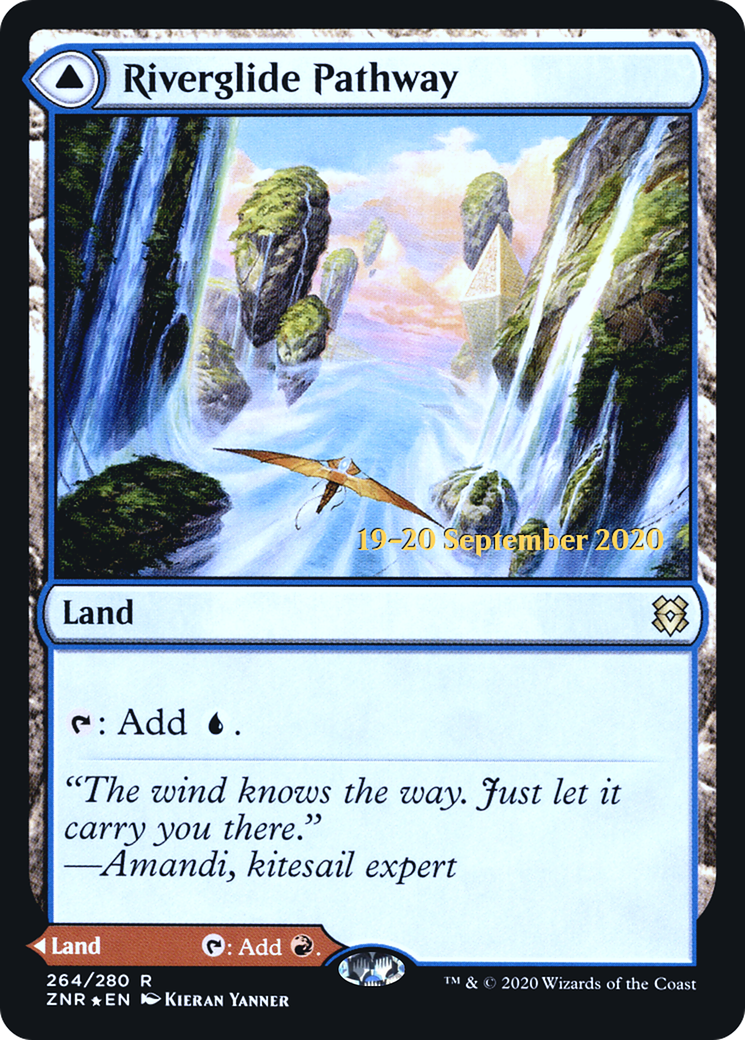Riverglide Pathway (PRE-264) - Zendikar Rising Promos Foil