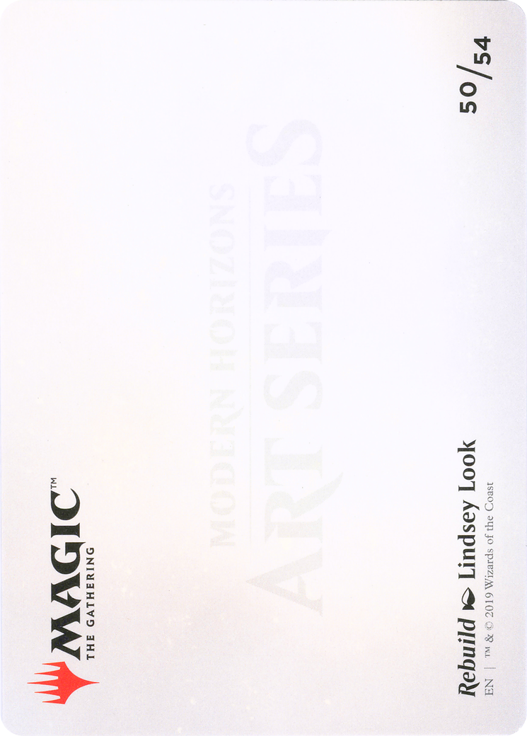 Rebuild // Rebuild (AMH1-050) - Modern Horizons Art Series (Borderless)