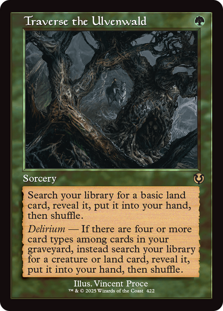 Traverse the Ulvenwald (Retro Frame) (INR-422) - Innistrad Remastered
