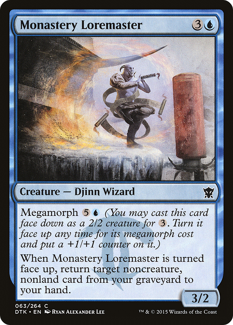 Monastery Loremaster (DTK-063) - Dragons of Tarkir Foil