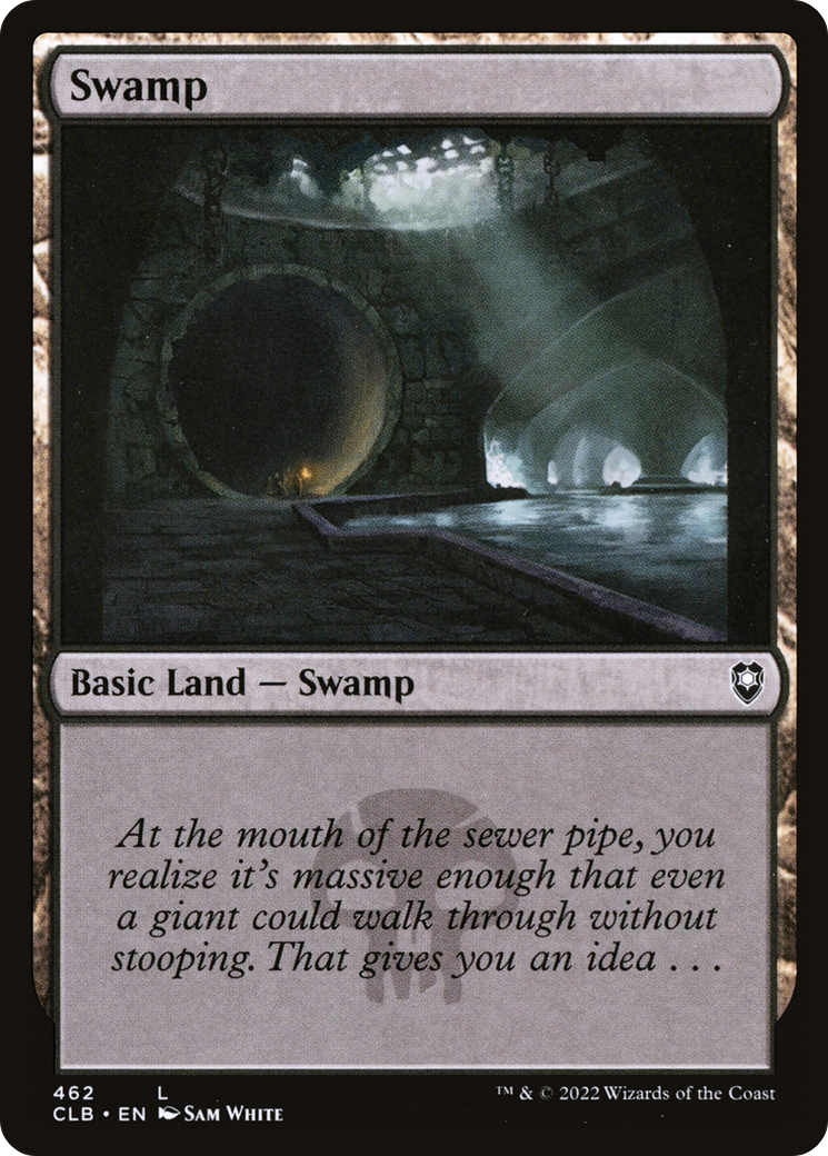 Swamp (462) (CLB-462) - Commander Legends: Battle for Baldur's Gate Foil