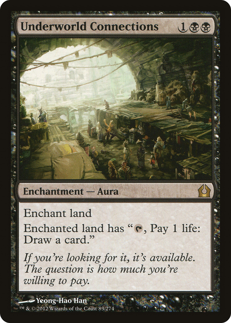 Underworld Connections (RTR-083) - Return to Ravnica Foil