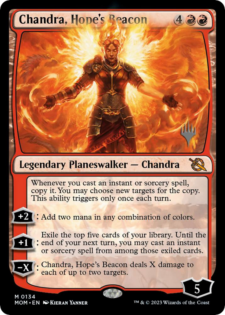 Chandra, Hope's Beacon (PPMOM-134) - March of the Machine Promos