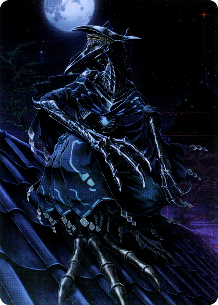 Jin-Gitaxias, Progress Tyrant // Jin-Gitaxias, Progress Tyrant (ANEO-052) - Neon Dynasty Art Series (Borderless)