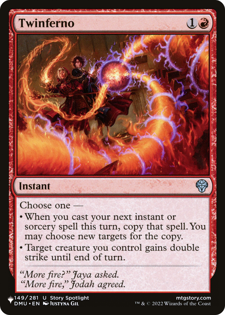 Twinferno (LIST-149/281) - The List