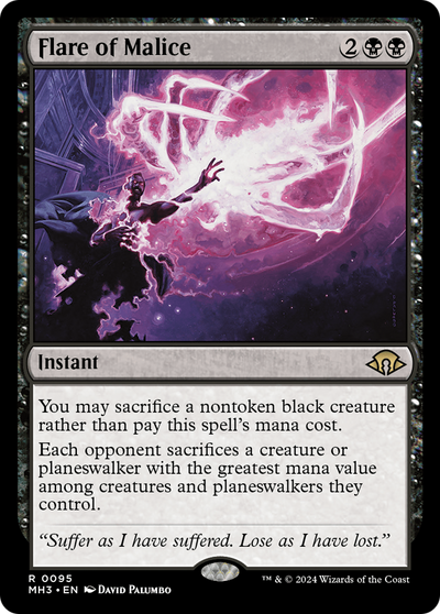 Flare of Malice (MH3-095) - Modern Horizons 3