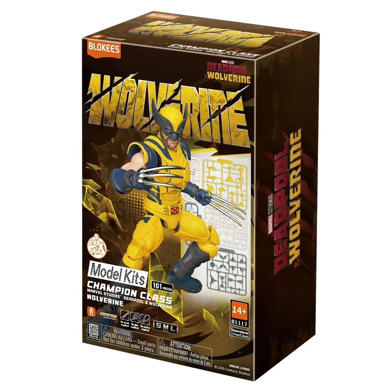Blokees: Marvel Deadpool & Wolverine - Champion Class 05 Wolverine Model Kit
