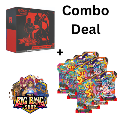 Pokémon TCG: Destined Rivals Elite Trainer Box + 12 Chaos Rising Sleeved Boosters