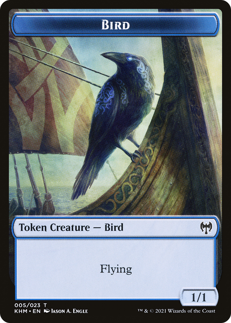Bird (TKHM-005) - Kaldheim Tokens Foil