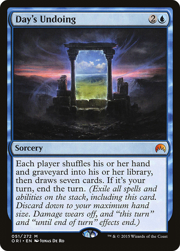 Day's Undoing (ORI-051) - Magic Origins