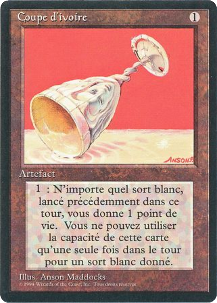 Ivory Cup (FBB-) - Foreign Black Border