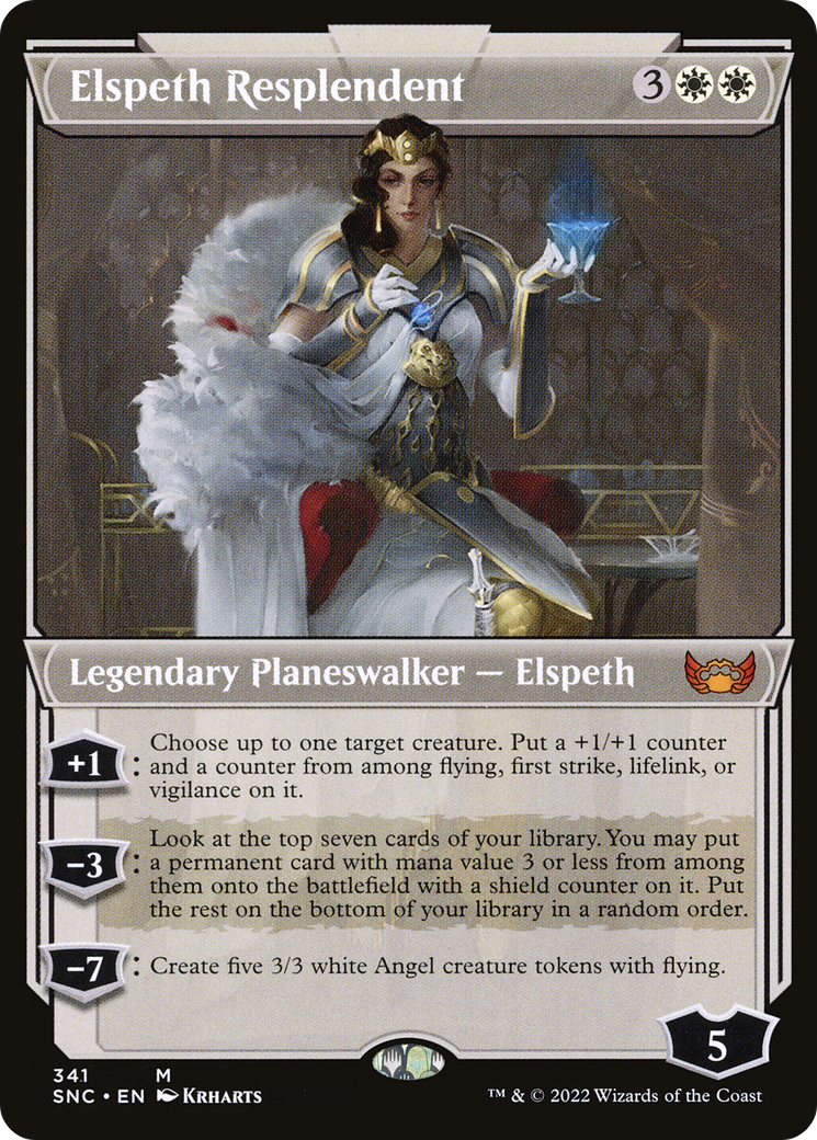 Elspeth Resplendent (Showcase) (SNC-341) - Streets of New Capenna: (Showcase)
