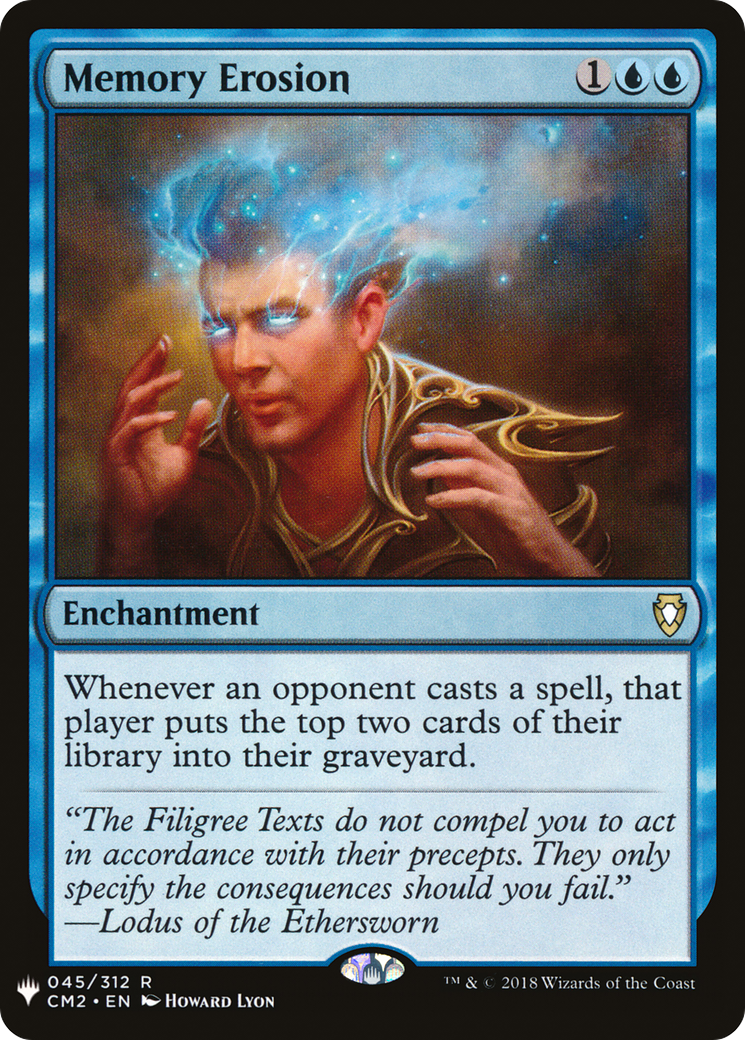 Memory Erosion (LIST-045) - The List